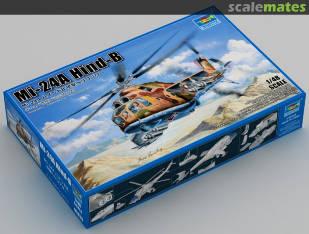 Boxart Mil Mi-24A 05828 Trumpeter