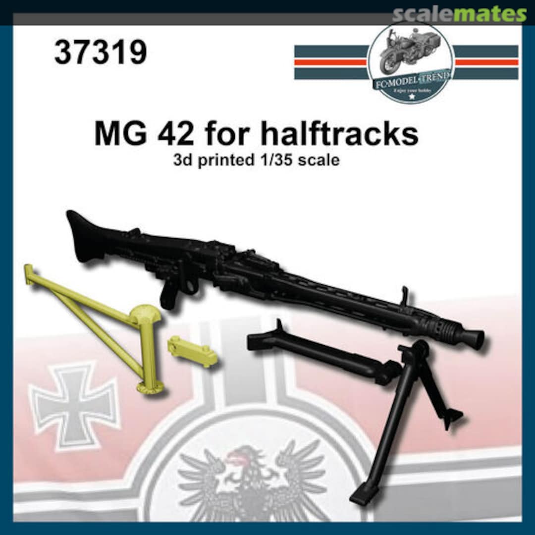 Boxart MG42 with mount for halftracks 37319 FC Model Trend