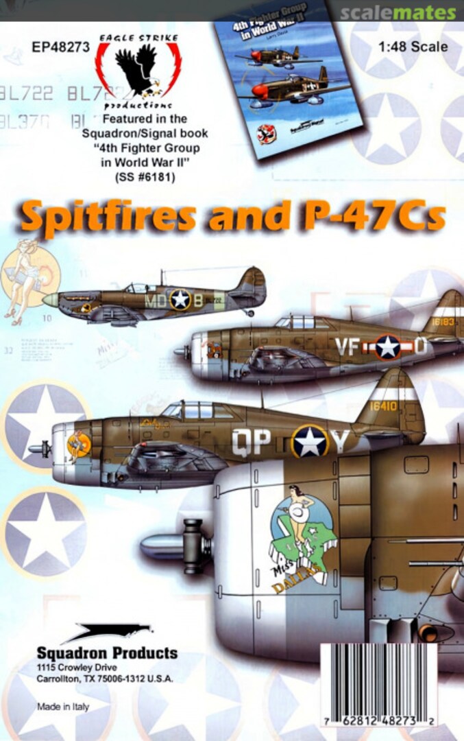 Boxart Spitfires and P-47Cs EP48273 Eagle Strike Productions