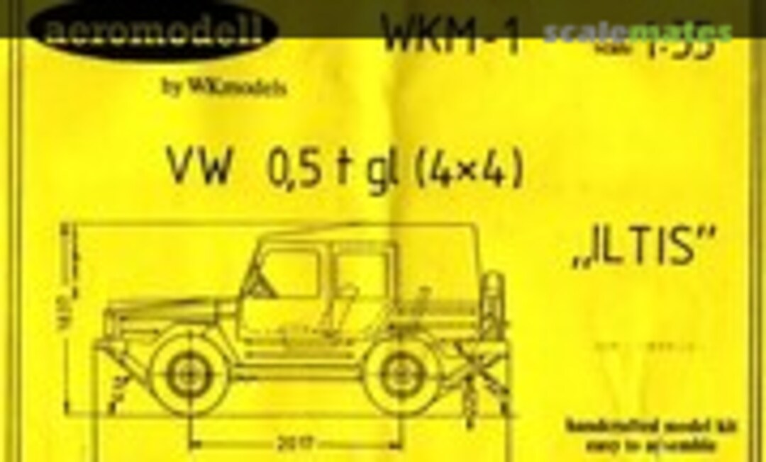 VW 0,5 t gl (4x4) &quot;Iltis&quot; (aeromodell WKM-1)