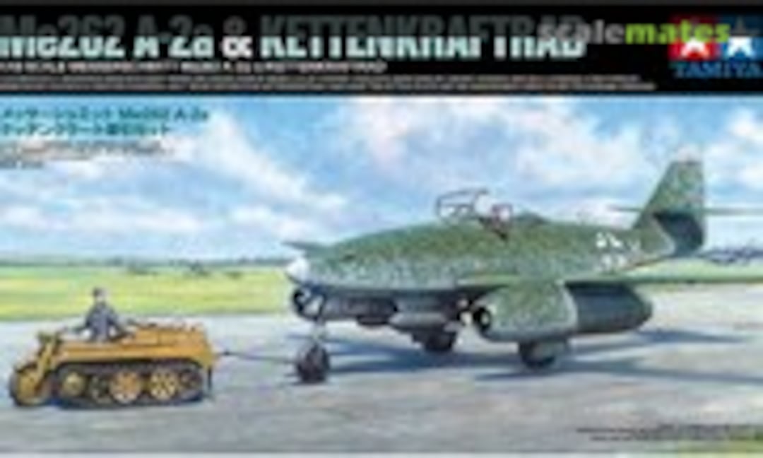 1:48 Me 262 A-2a w/Kettenkraftrad (Tamiya 25215)