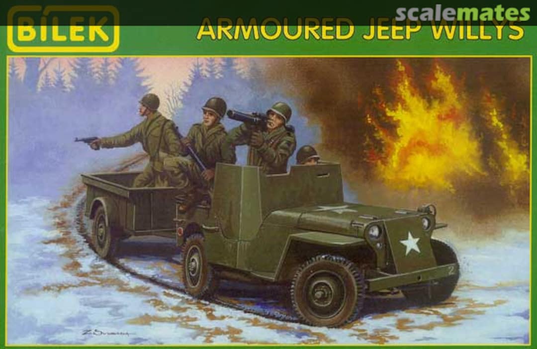 Boxart Armoured Jeep Willys 890 Bilek