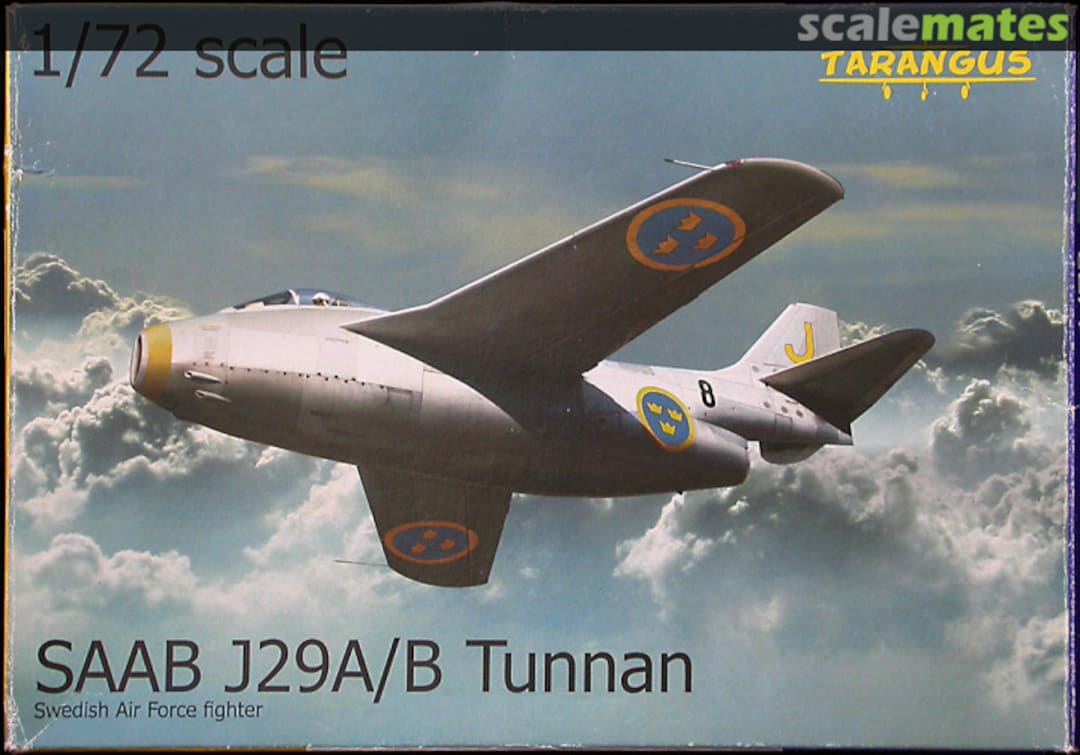 Boxart SAAB J29A/B Tunnan TA7201 Tarangus