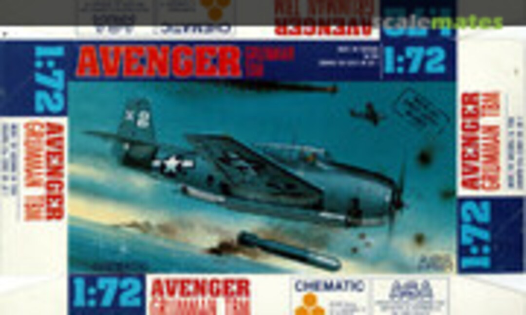 1:72 Avenger Grumman TBF (AGA 7204)