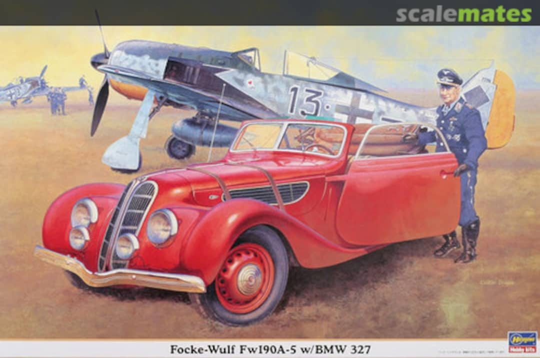 Boxart Focke-Wulf Fw190A-5 w/BMW 327 09755 Hasegawa