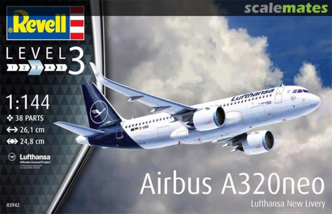 Boxart Airbus A320 Neo 03942 Revell