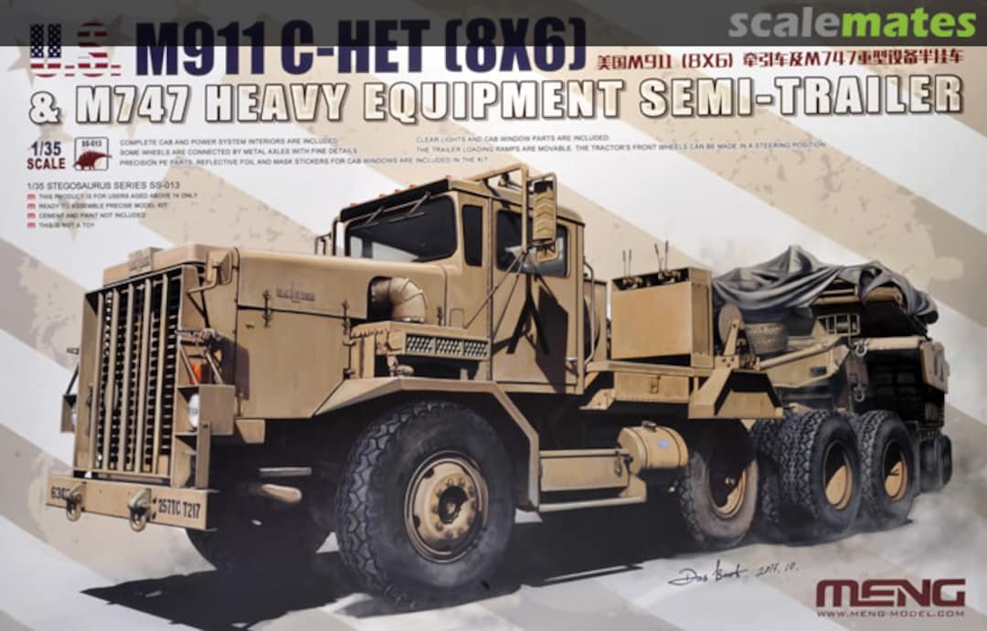 Boxart M911 C-HET (8x6) SS-013 Meng Model