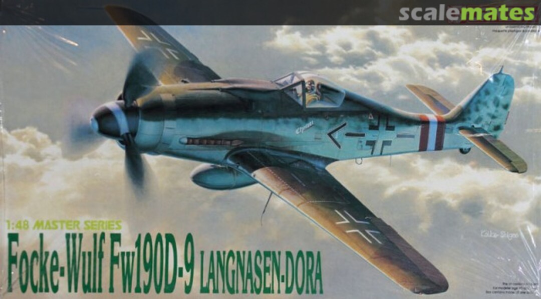 Boxart Focke-Wulf Fw190D-9 Langnasen-Dora 5503 Dragon