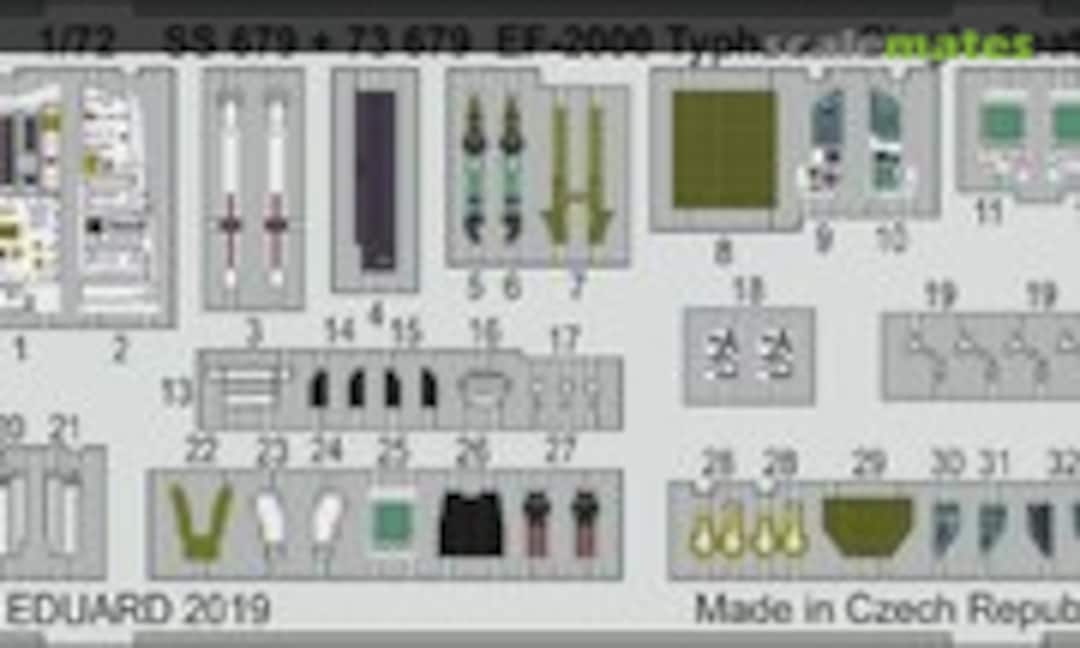 1:72 EF-2000 Typhoon Single Seater (Eduard SS679)