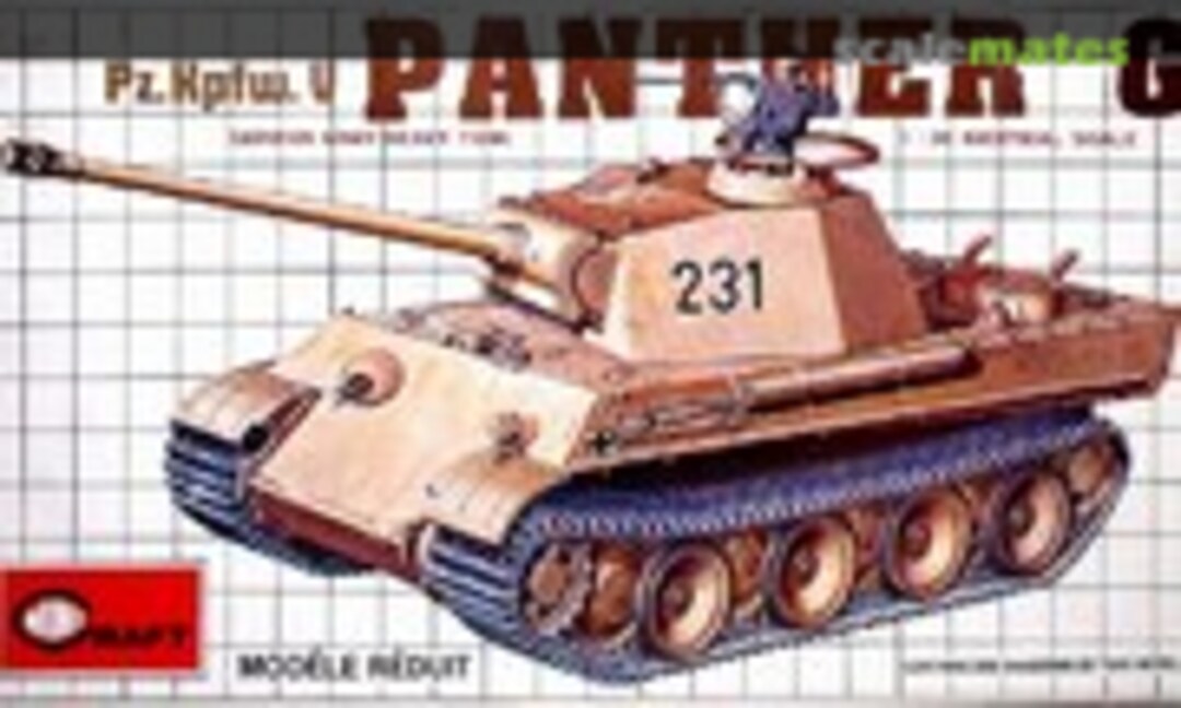 1:35 Pz.Kpfw. V Panther G (Minicraft Model Kits 1303)