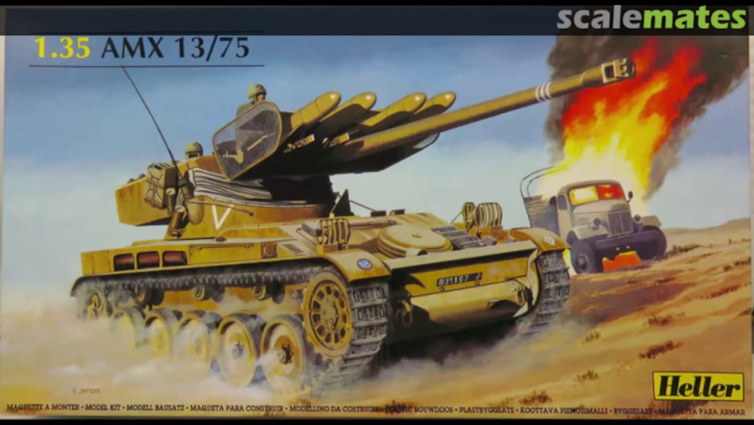 Boxart AMX 13/75 81122 Heller