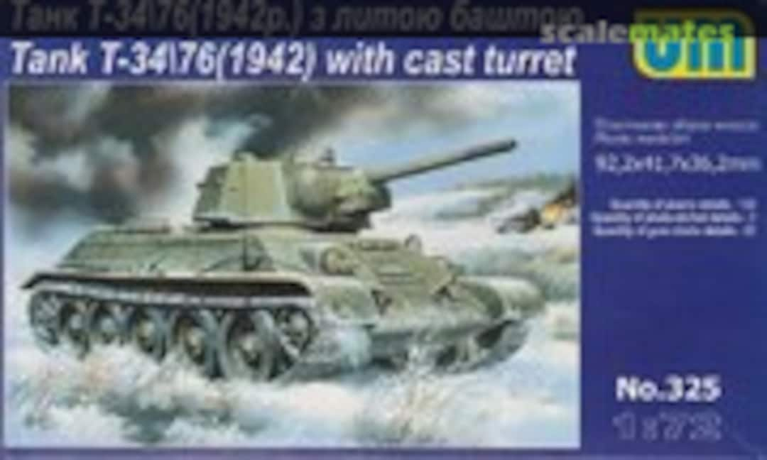 1:72 Tank T-34\76(1942) (UM  325)