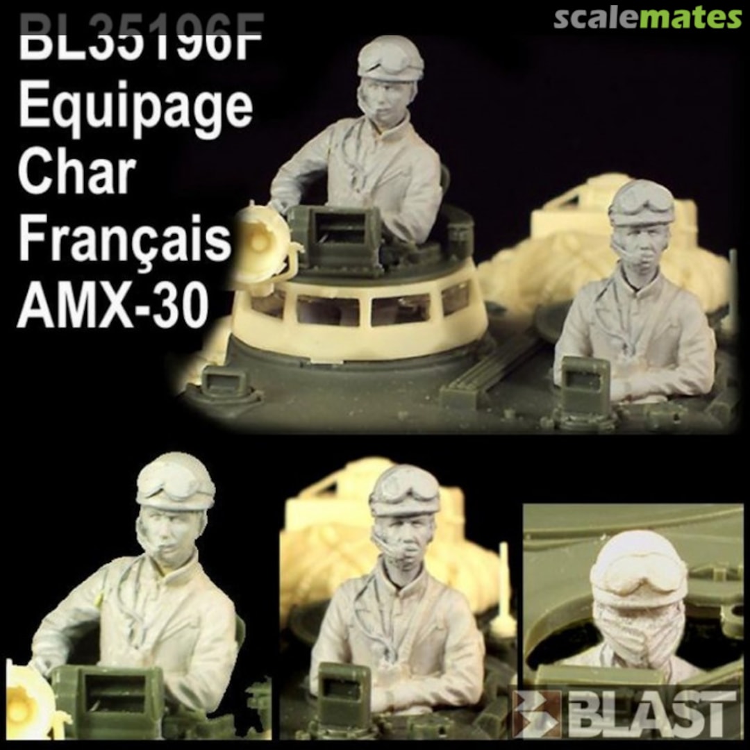 Boxart Equipage Char Français AMX-30 BL35196F Blast Models