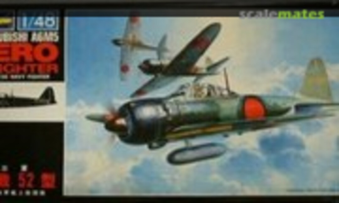 1:48 Mitsubishi A6M5 Zero Fighter (Hasegawa U005:800)