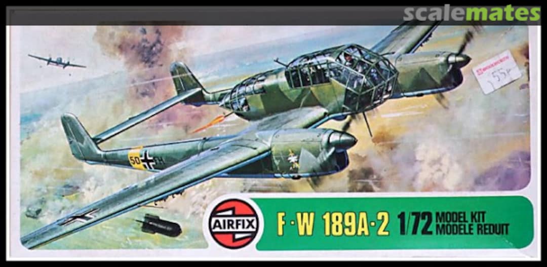 Boxart F-W 189A-2 02037-8 Airfix