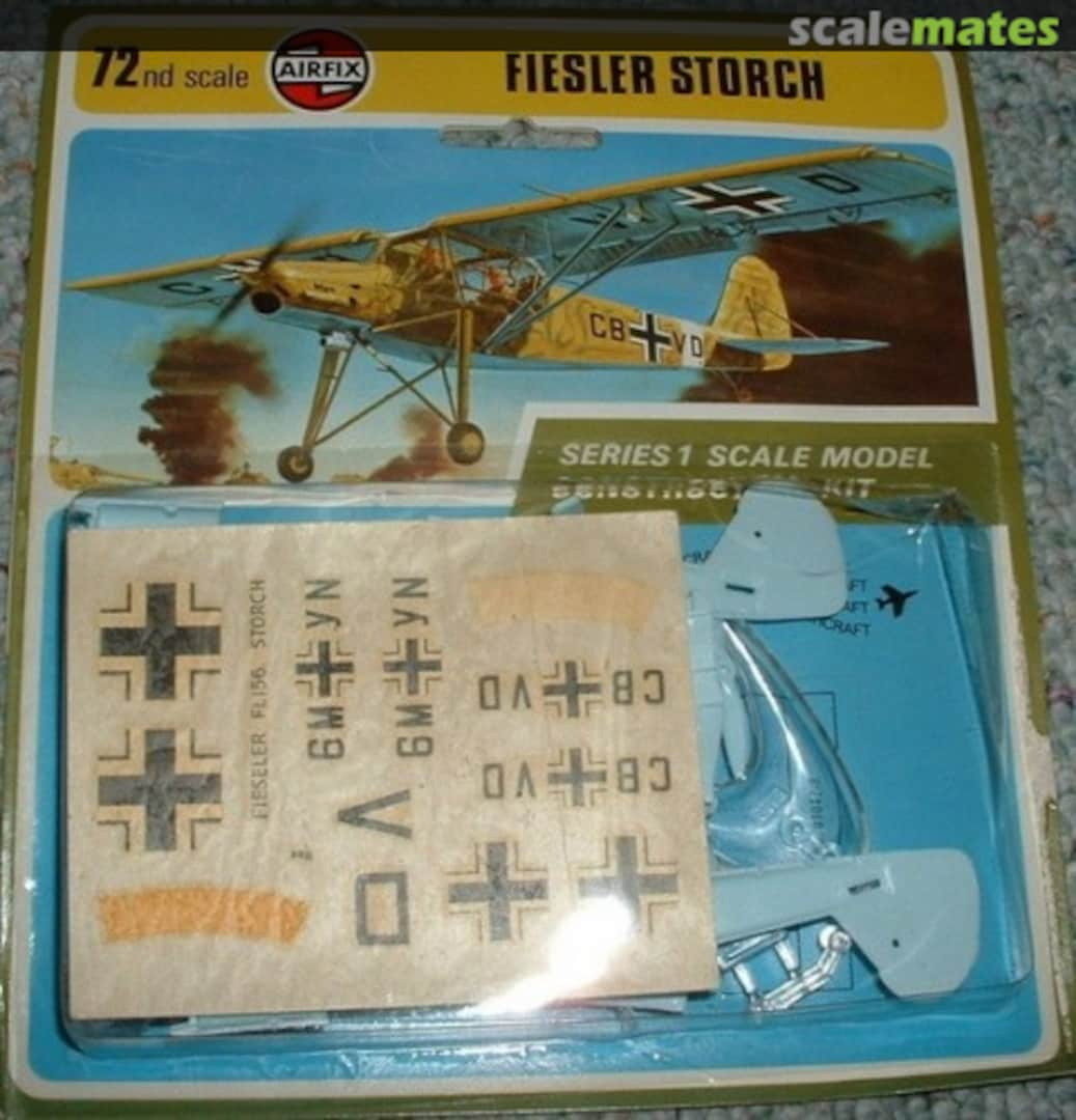 Boxart Fiesler Storch 01047-2 Airfix