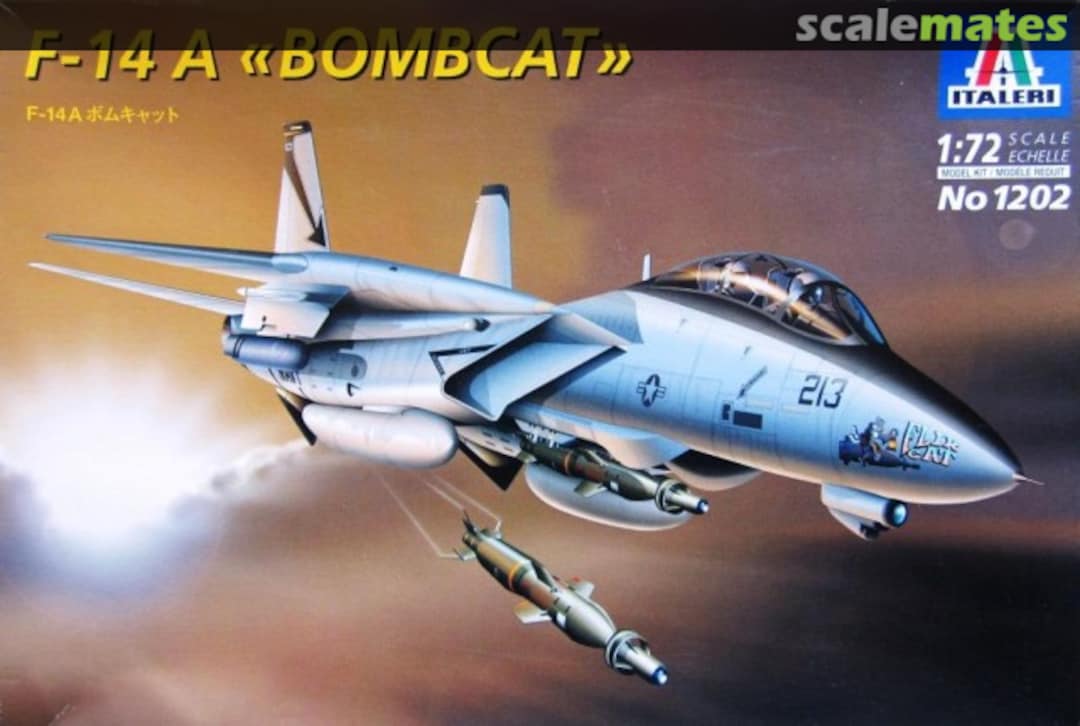 Boxart F-14 A "Bombcat" 1202 Italeri