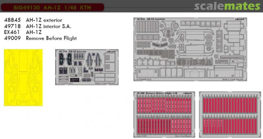 Contents AH-1Z BIG49130 Eduard