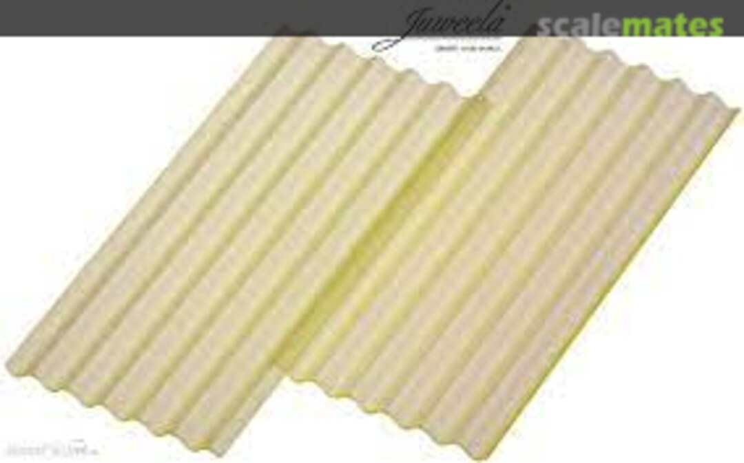 Boxart Corrugated Iron Sheeting Yellow Transparent 23273 Juweela