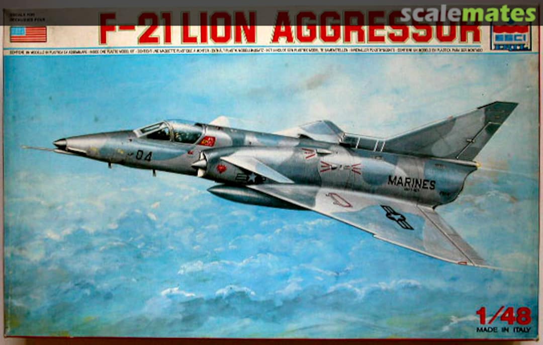 Boxart F-21 Lion 4082 ESCI/ERTL