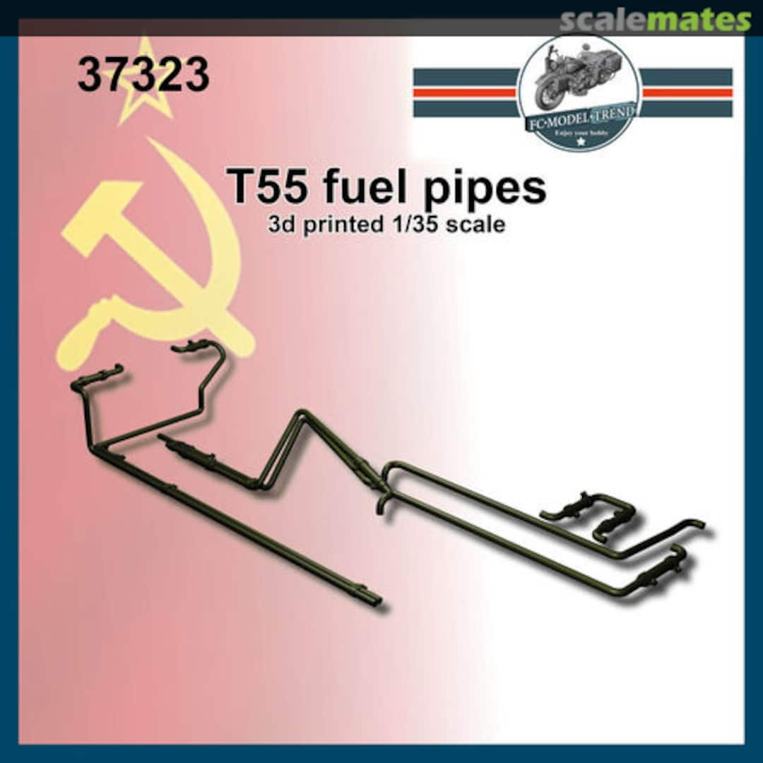 Boxart T-55 fuel pipes 37323 FC Model Trend