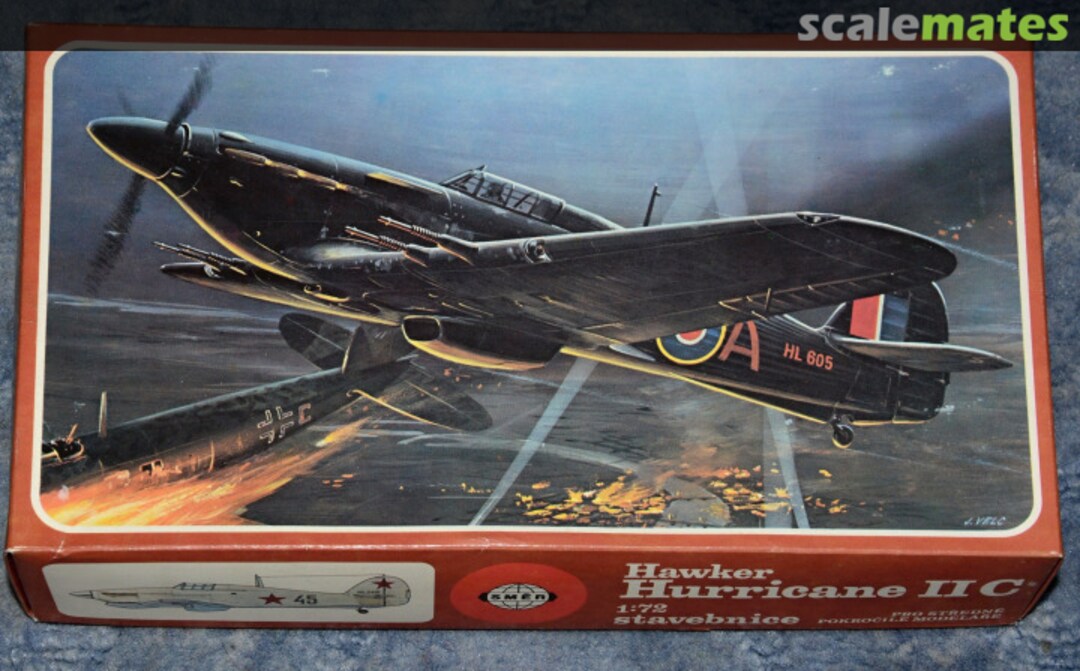 Boxart Hawker Hurricane IIC 163 Směr