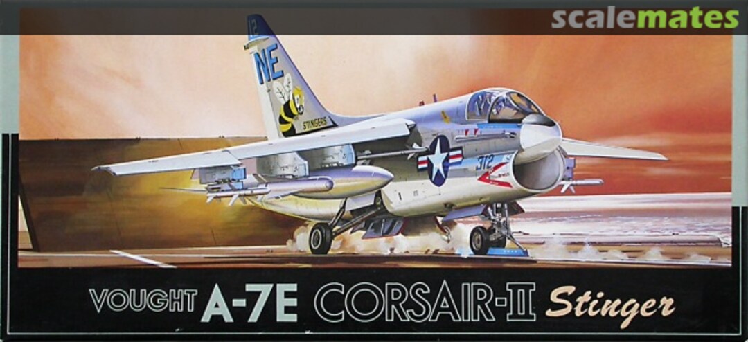 Boxart Vought A-7E Corsair-II F9-800 Fujimi