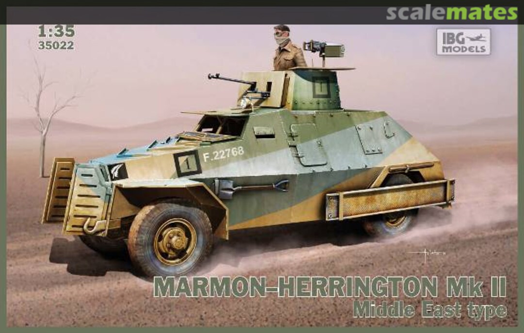 Boxart Marmon-Herrington Mk.II 35022 IBG Models