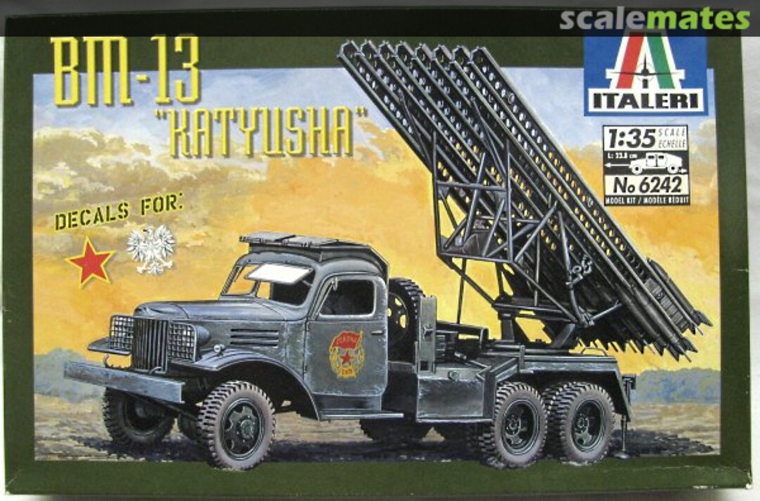 Boxart BM-13 Katyusha 6242 Italeri