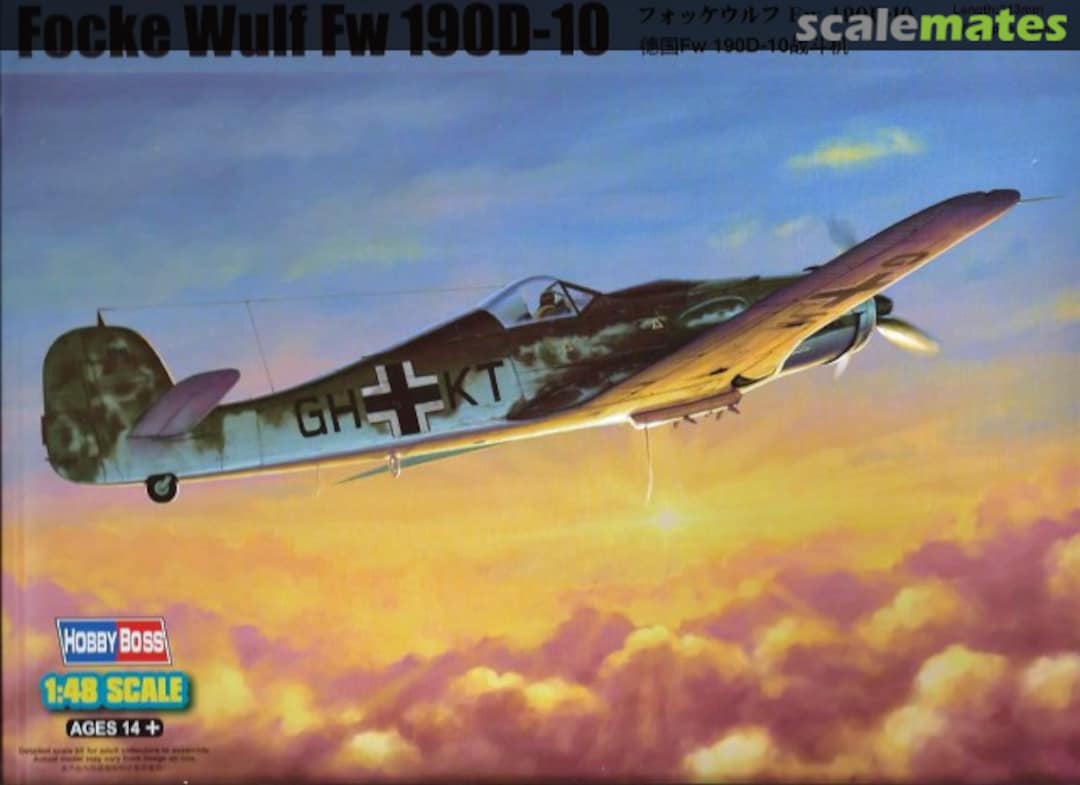 Boxart Focke-Wulf Fw 190D-10 81717 HobbyBoss