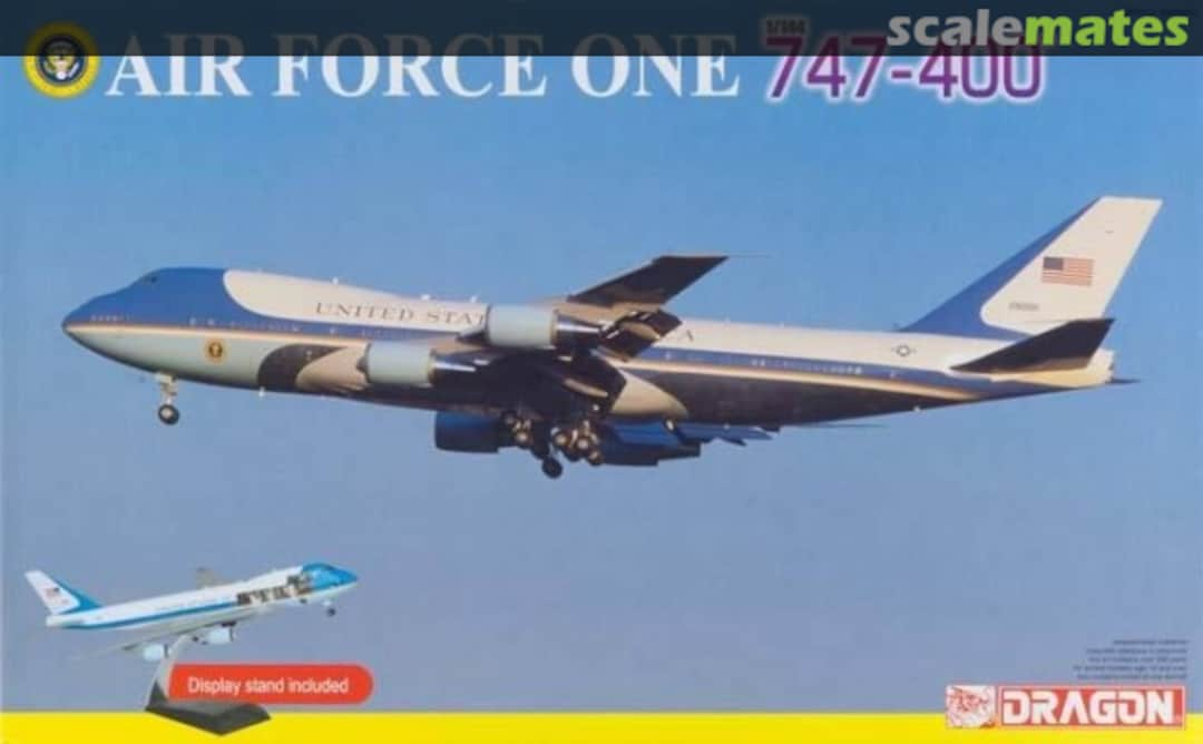 Boxart Air Force One 747-400 14703 Dragon