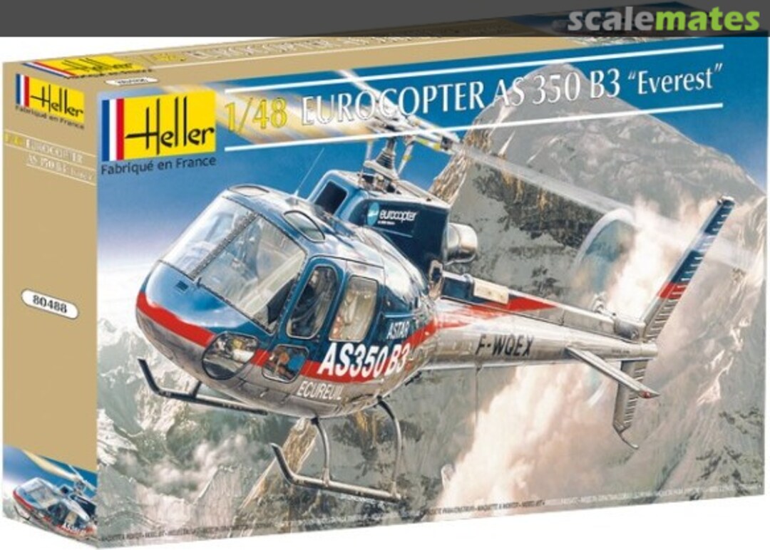 Boxart Eurocopter AS 350B3 "Everest" 80488 Heller