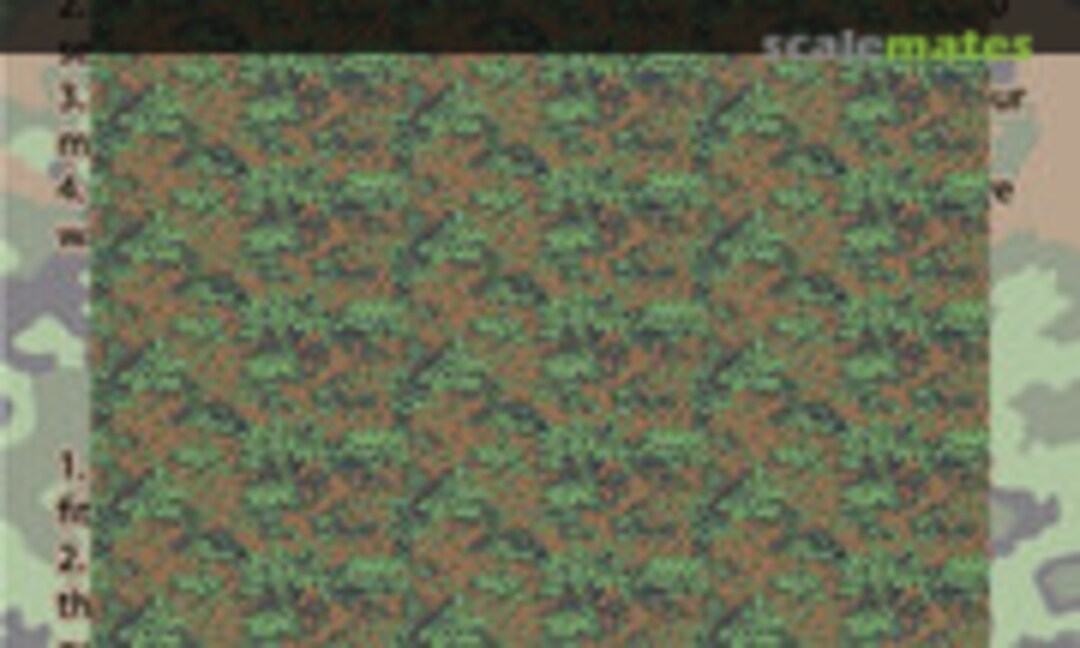 1:35 German Oak Leaf B Camo Decal (CROSSDELTA MIL35028)