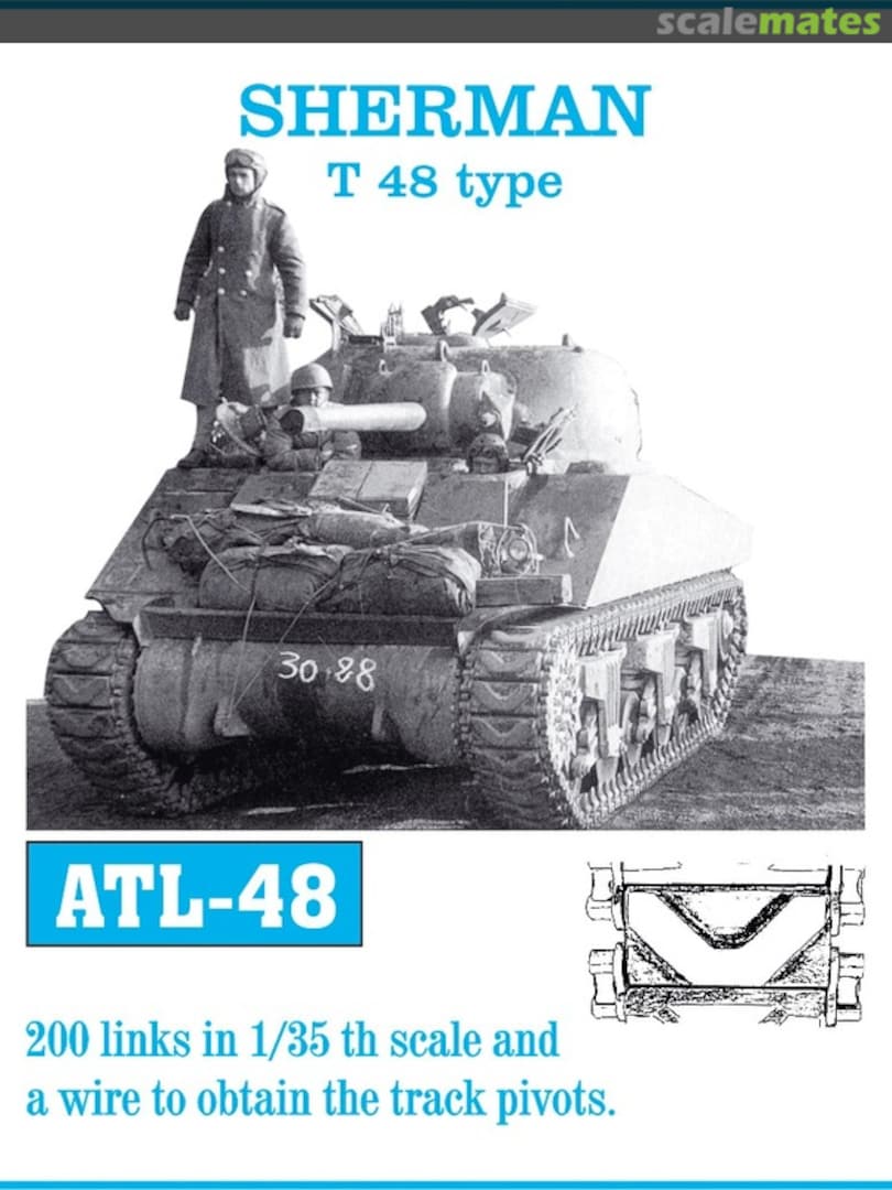 Boxart Sherman T 48 Type ATL-48 Friulmodel