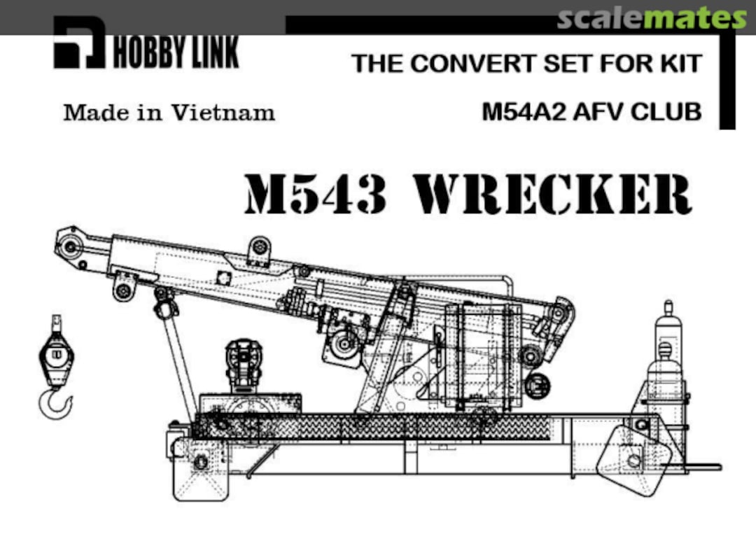 Boxart M543 Wrecker conversion set  Hobby Link