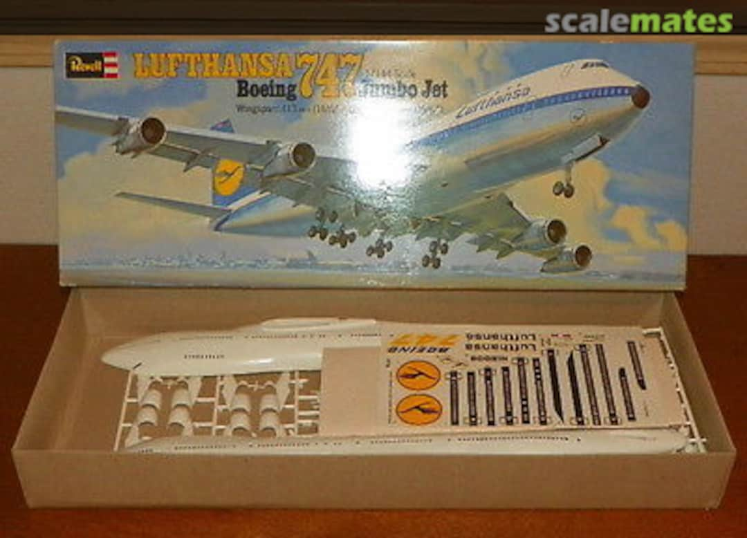 Contents Lufthansa Boeing 747 Jumbo Jet 0176 Revell