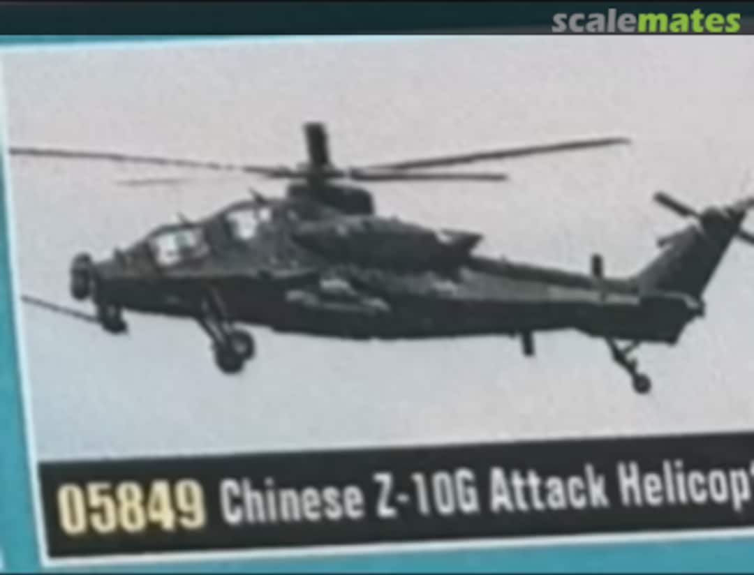 Boxart Z-10G Attack Helicopter 05849 Trumpeter