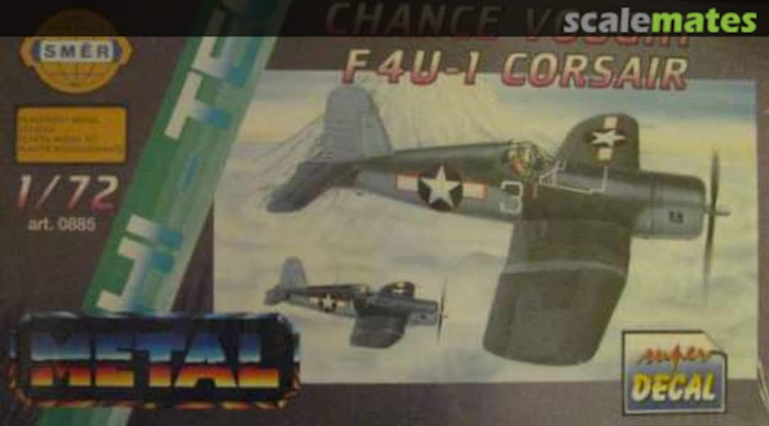 Boxart Chance Vought F4U-1 Corsair 0885 Směr