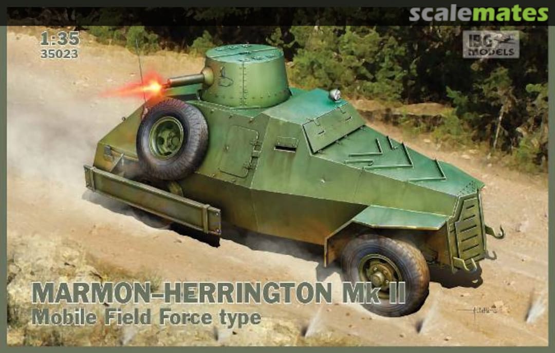 Boxart Marmon-Herrington Mk II 35023 IBG Models