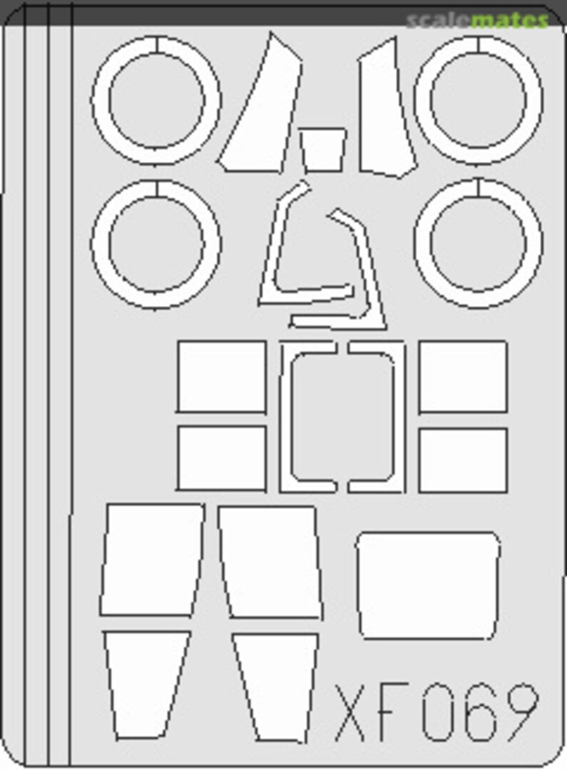 Boxart P-35 Express Mask XF069 Eduard