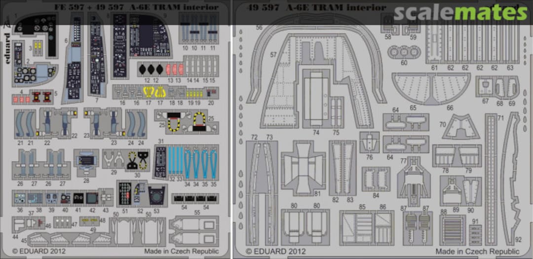 Boxart A-6E TRAM interior S. A. 49597 Eduard