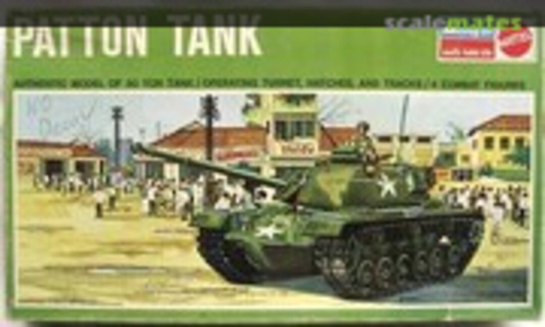 1:35 Patton Tank (Monogram/Mattel 6863)