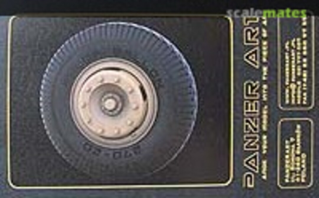 Boxart Road Wheels for Mercedes 4500 RE35-244 Panzer Art