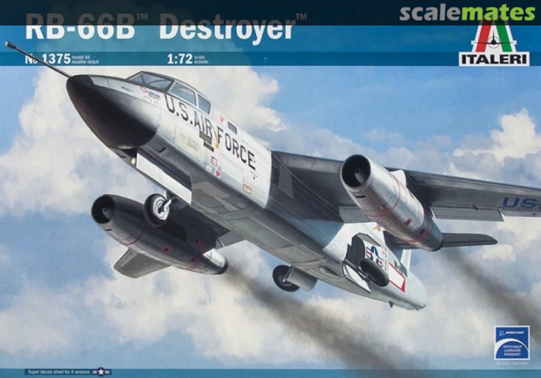 Boxart RB-66B Destroyer 1375 Italeri