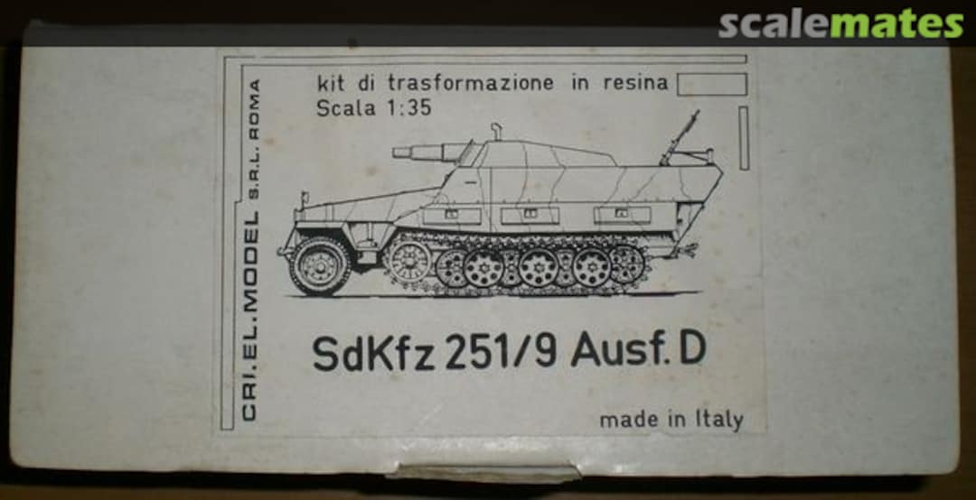 Boxart Sd.Kfz. 251/9 AUSF D Unknown CRIEL.MODEL