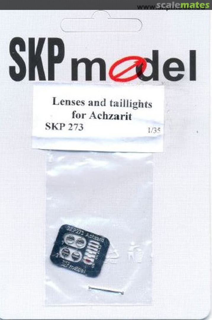 Boxart Lenses and tailights for Achzarit SKP 273 SKP model