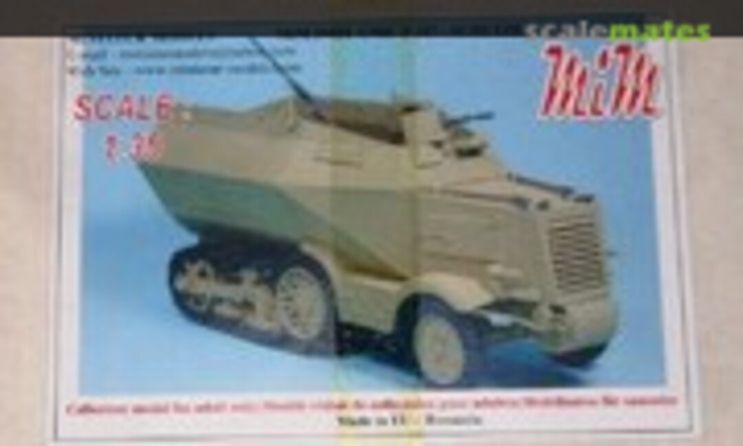 1:35 UNIC P107 Schutzenpanzerwagen (Miniatur Models 35021)