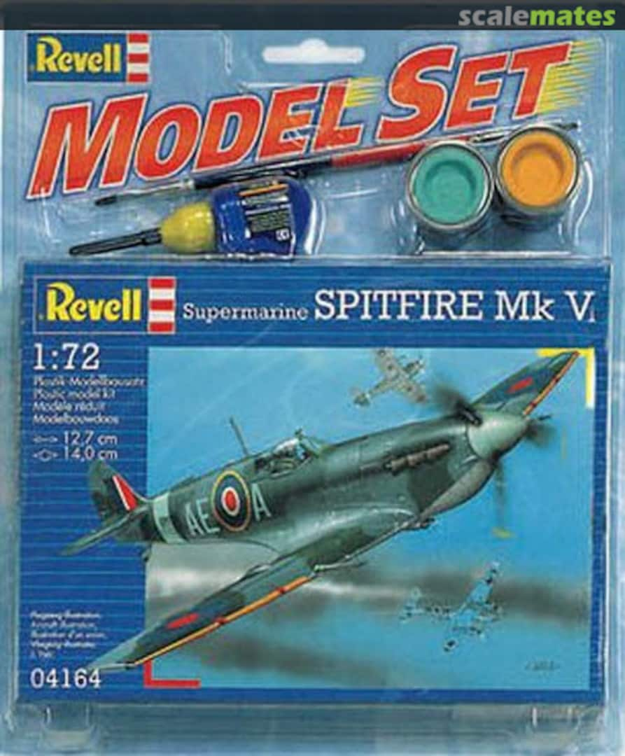 Boxart Supermarine Spitfire Mk V 64164 Revell