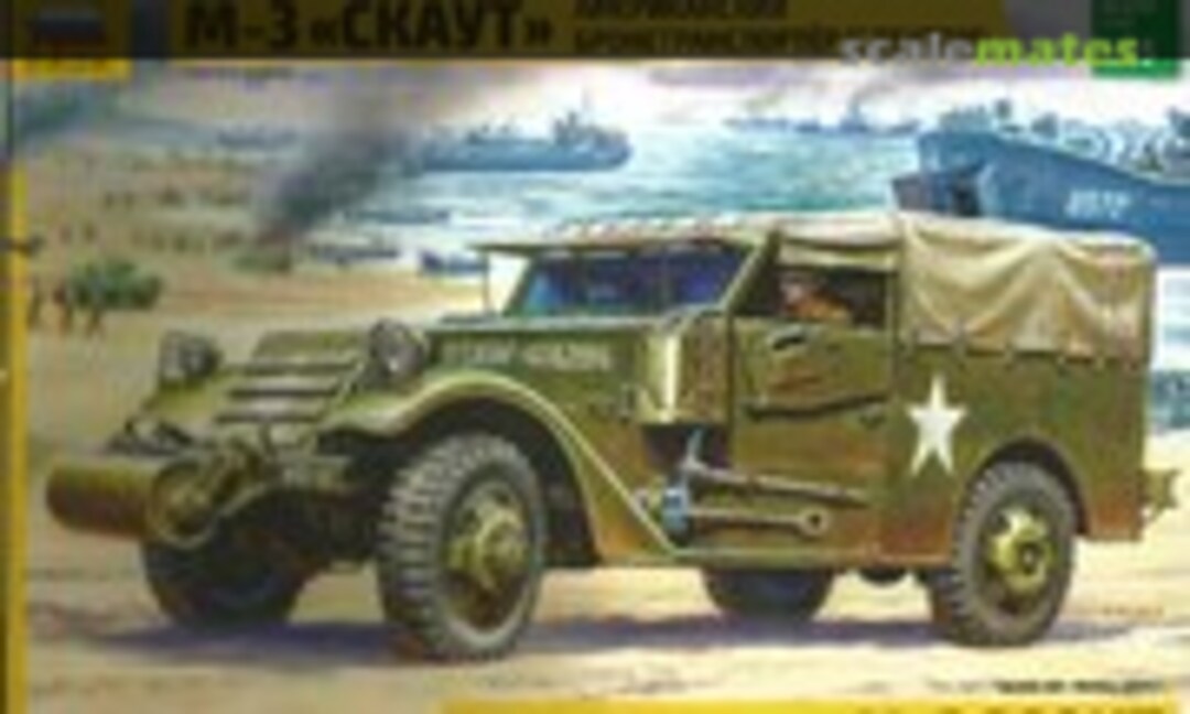 1:35 Armored Car M-3 &quot;Scout&quot; (Zvezda 3581)