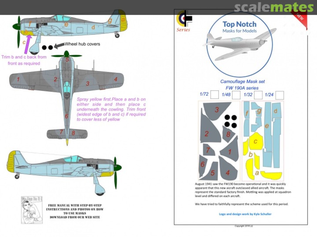 Boxart Focke-Wulf Fw-190A TNM72-M00 TopNotch